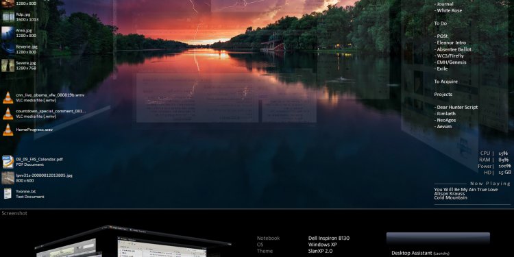 Lightning Sunset (Desktop 12