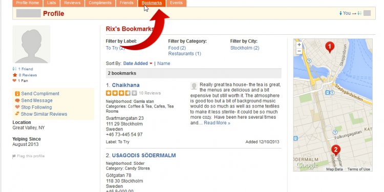 How to Find Your Yelp Friends