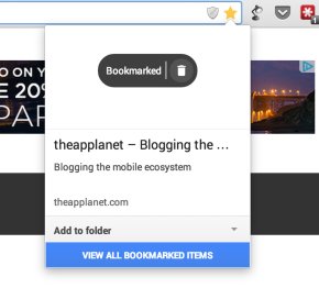 chrome incorporate bookmark