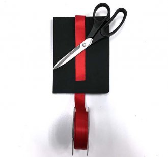 diy ribbon bookmarks, ribbon, scissors, bookmarks
