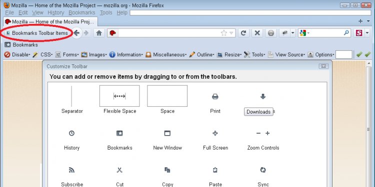 Moving Firefox bookmarks