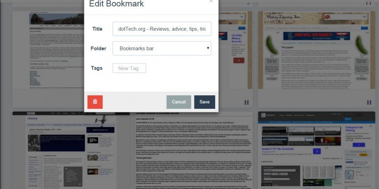 How to see bookmarks?