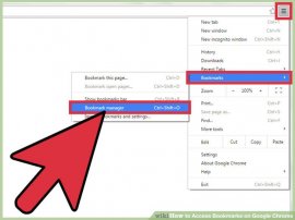 Image titled Access Bookmarks on Google Chrome action 2