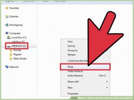 Image titled backup Favorites in Internet Explorer action 5