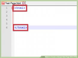 Image titled Create a Simple web site With HTML Step 4