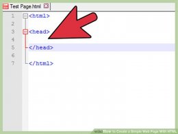Image titled Create an easy Web Page With HTML Step 5