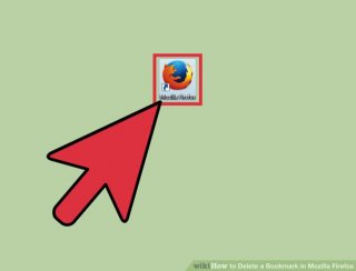 Image titled Delete a Bookmark in Mozilla Firefox action 1