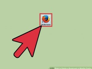 Image titled Delete a Bookmark in Mozilla Firefox action 5