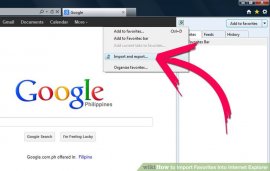 Image titled Import Favorites Into Internet Explorer action 2
