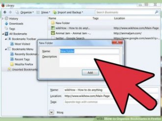 Image titled Organize Bookmarks in Firefox action 4