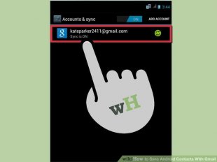 Image titled Sync Android os Contacts With Gmail action 3