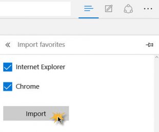 Import Preferences to Edge