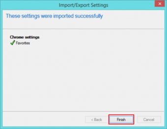 web browser 11,  favorites,  import,  export