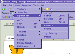 web browser Screenshot