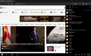 Microsoft Edge Favorites