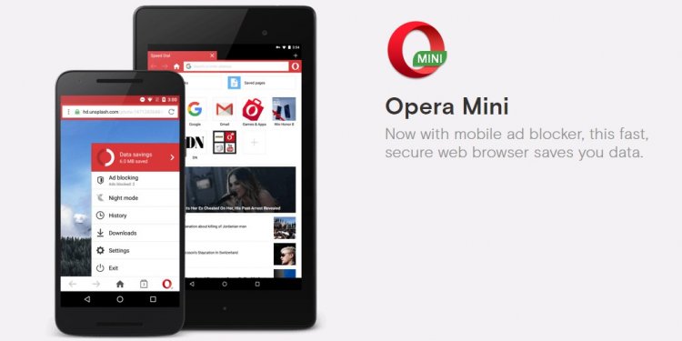 Opera Mini features