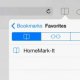 Clear bookmarks iPad