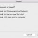 Import bookmarks to Safari