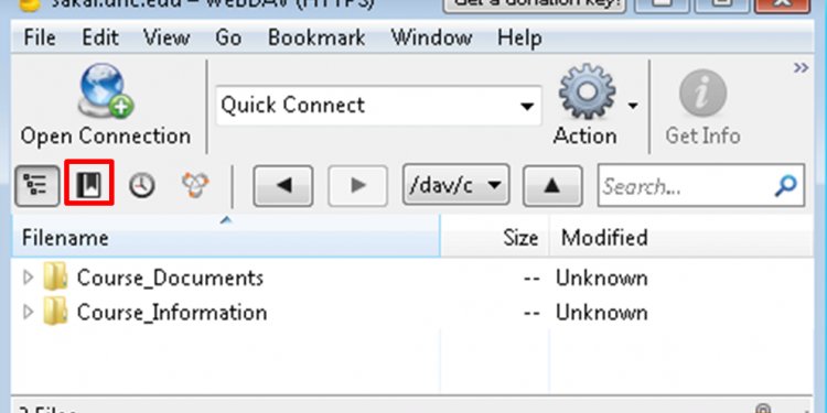 Bookmarks DAV client