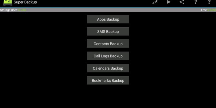 Backup Android bookmarks