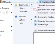 How to add sites to Favorites bar?