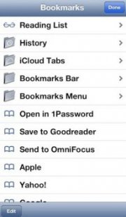 transfer bookmarks from iphone to mac